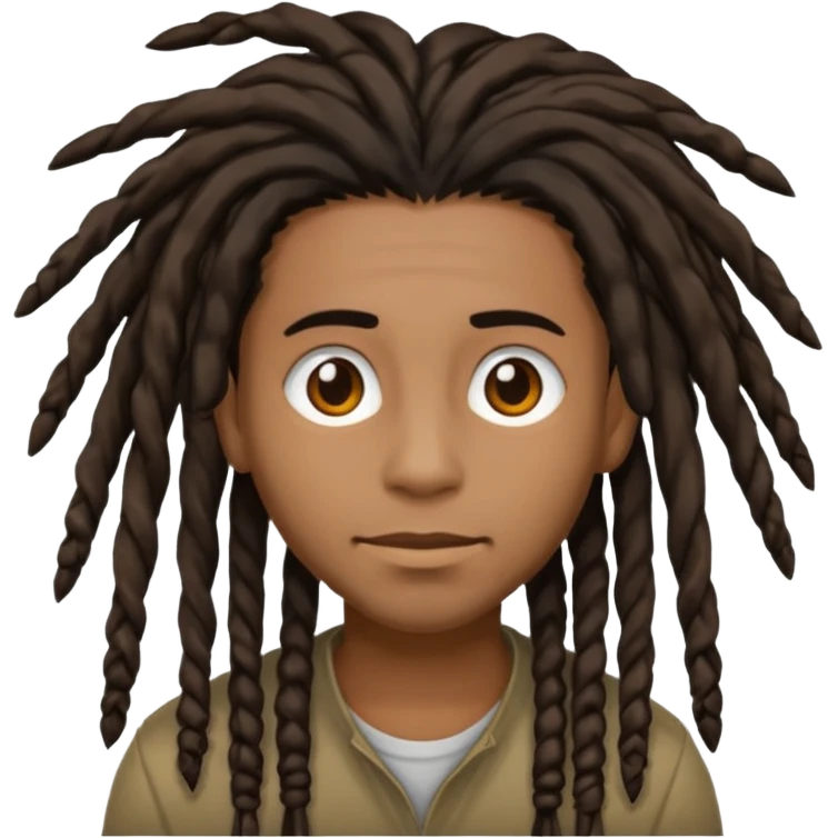 Dreads  ￼ emoji