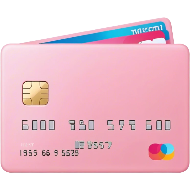 credit card pink pastel emoji