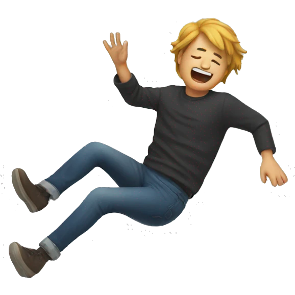 falling emoji