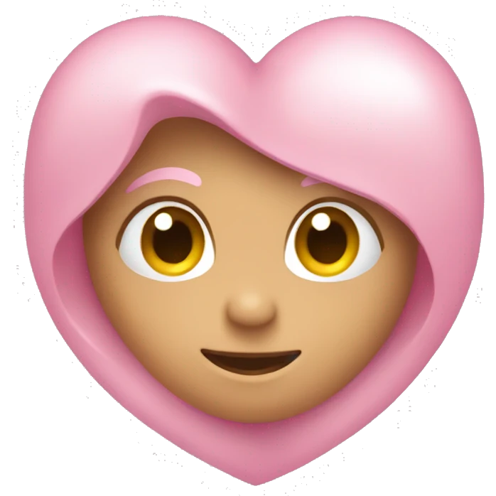 Iight pink heart  emoji