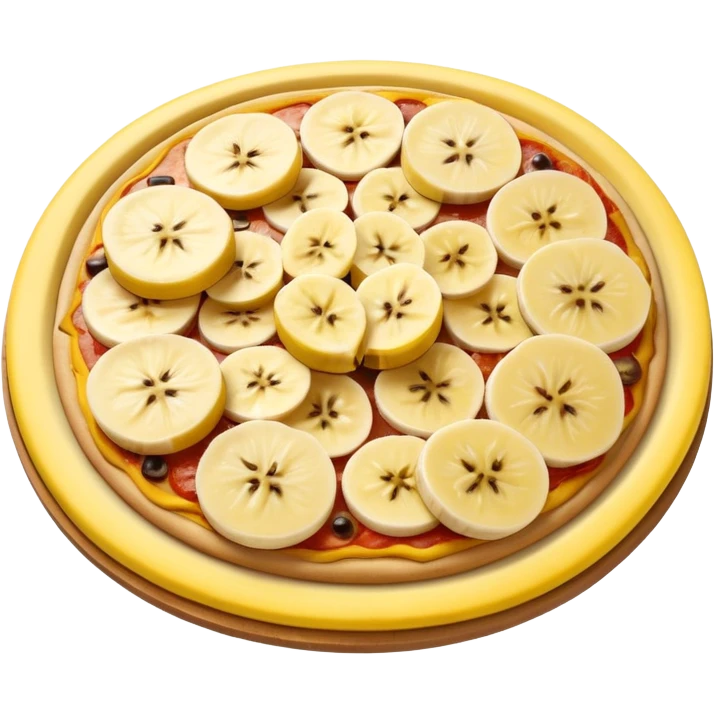 banana pizza emoji