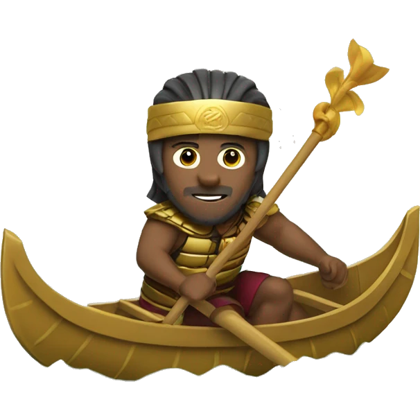 Plutus in a Dragonboat  emoji