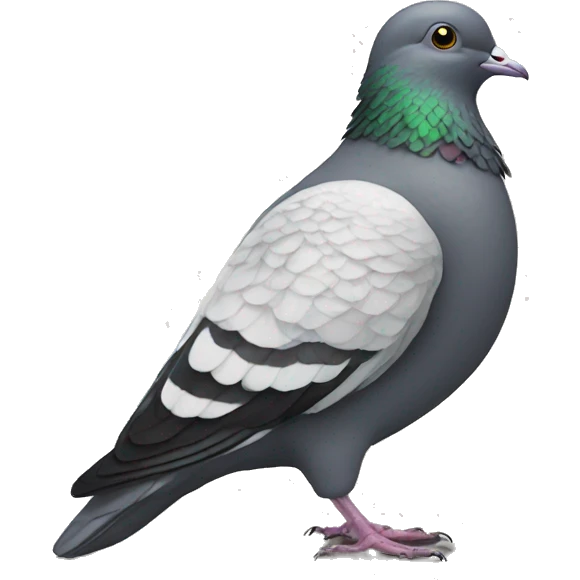 pigeon in a suit emoji