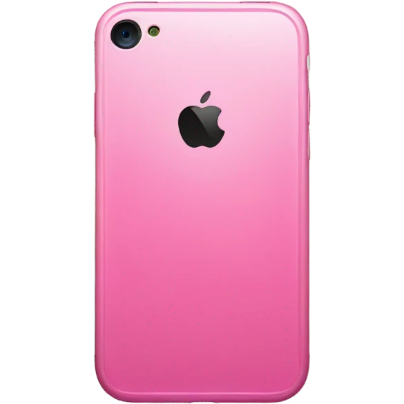 Pink iPhone emoji