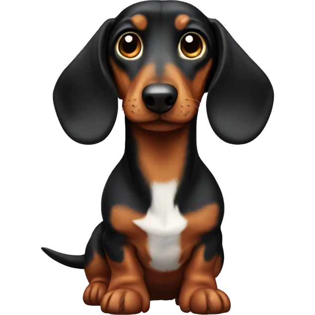 Multicolor Daschund  emoji