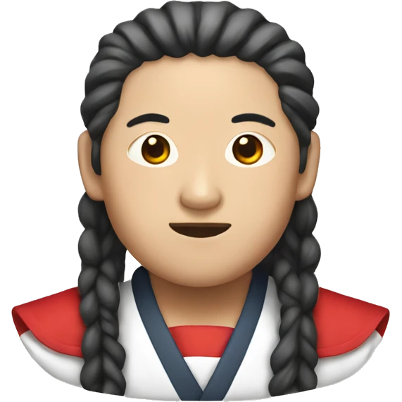 red korean Jeogori emoji