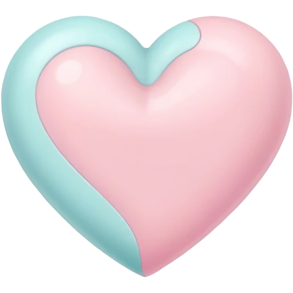 Pastel heart  emoji