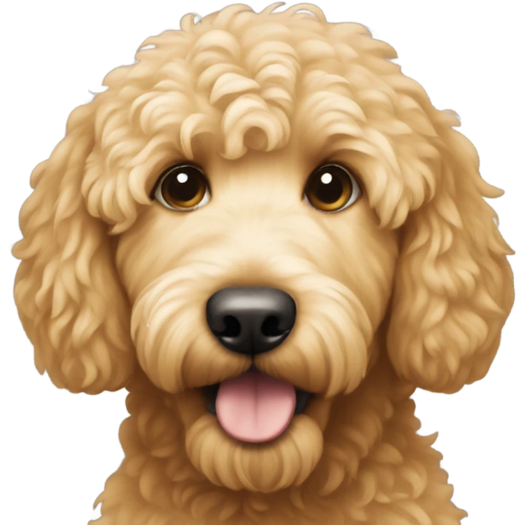 Golden doodle emoji