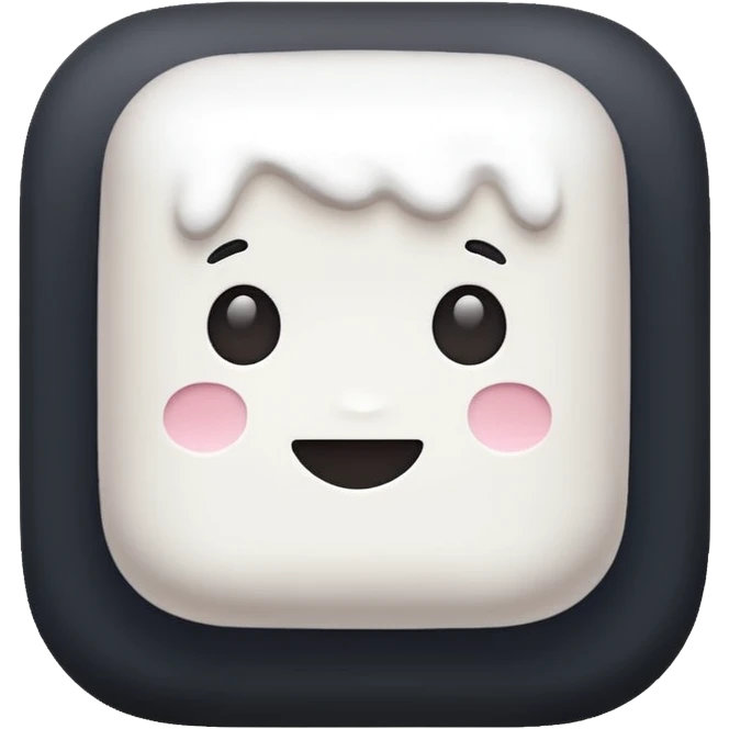 Marshmallow emoji