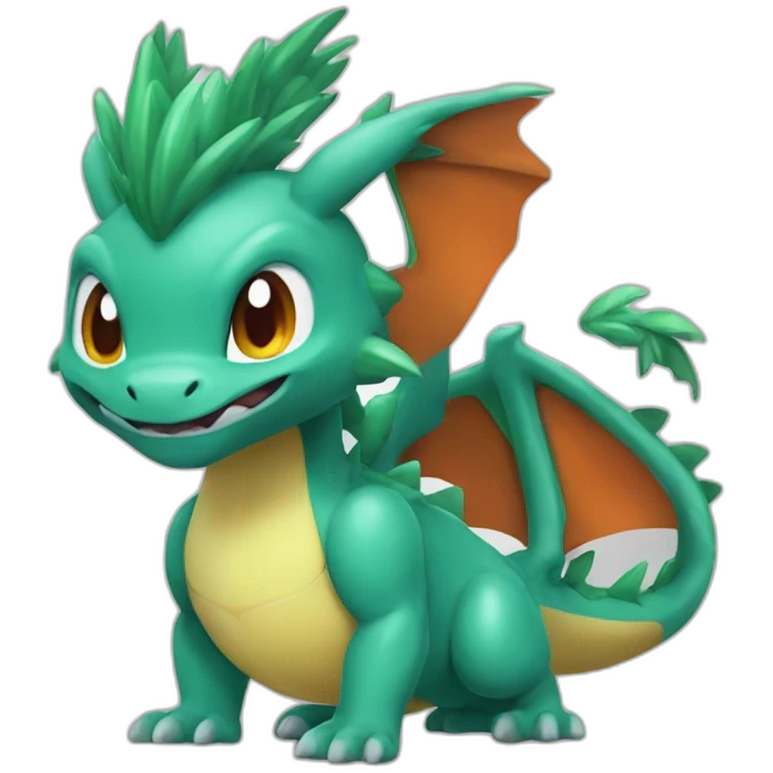 Dracofeu pokèmon emoji