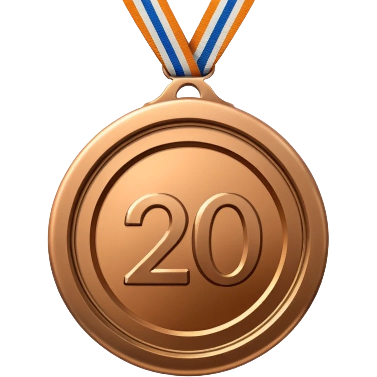 Create a medal which has an inscription "Brocation 2026" emoji