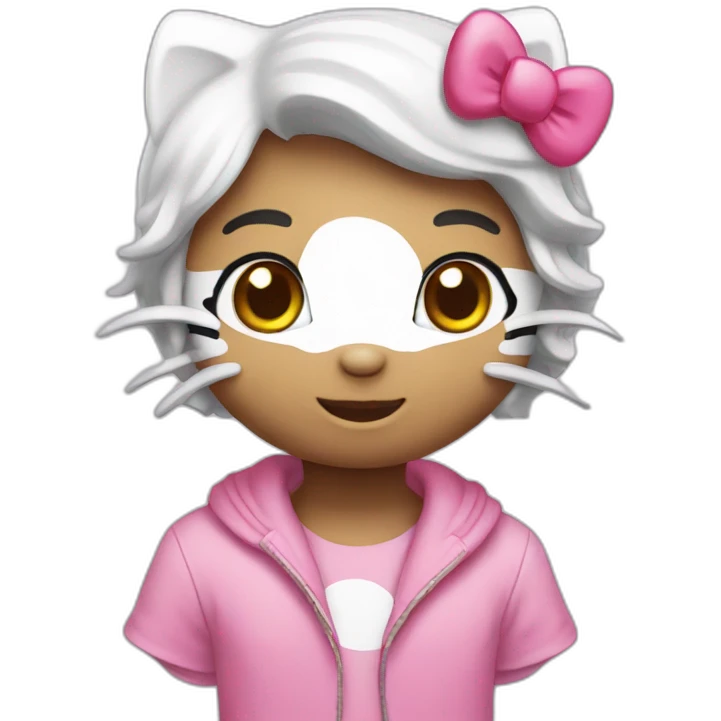 Hello kitty emoji