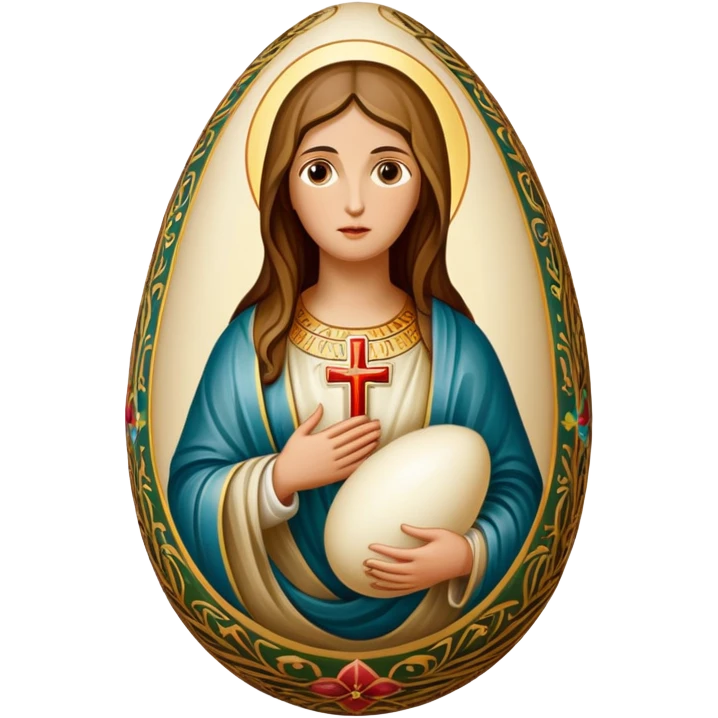 Mary Magdalen egg emoji