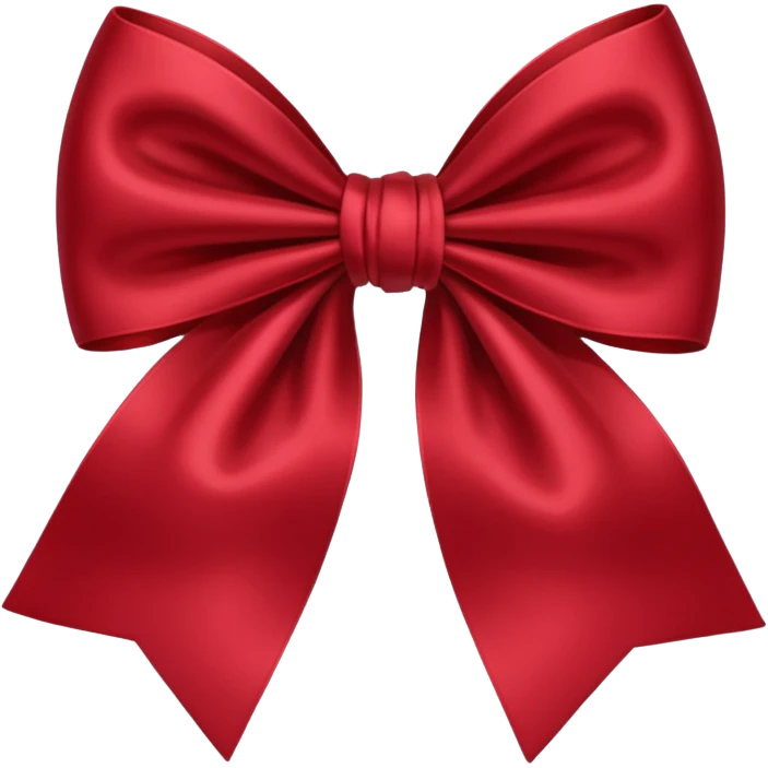 luxury bow emoji