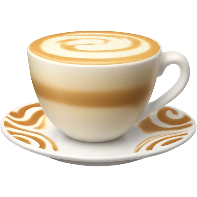Caffe latte emoji