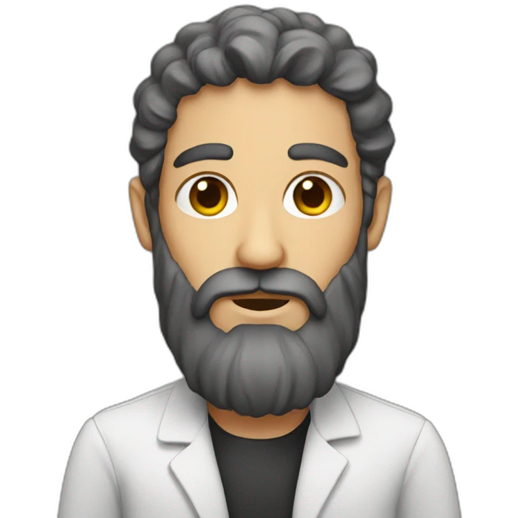 jew with beard emoji