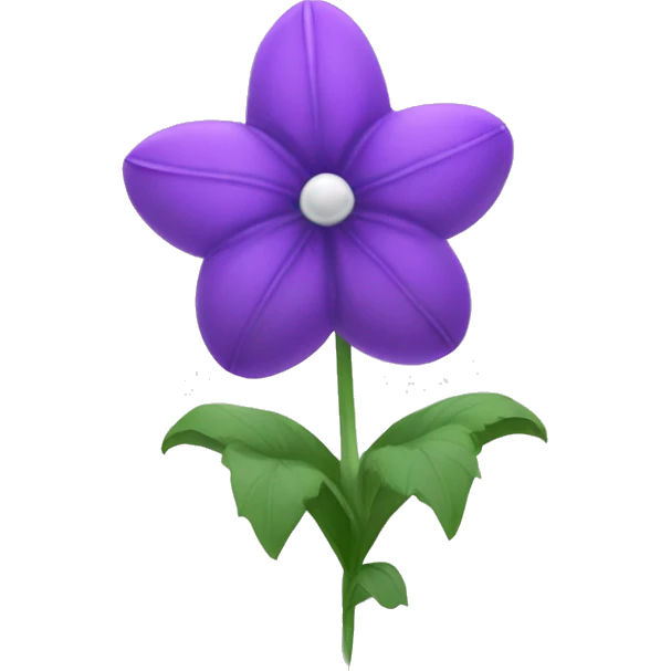 a balloon flower emoji