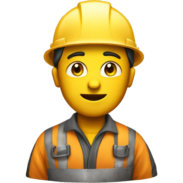 Dirty construction work emoji