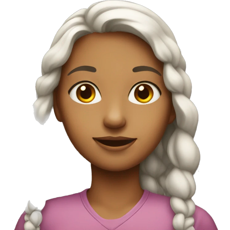 smartest girl emoji