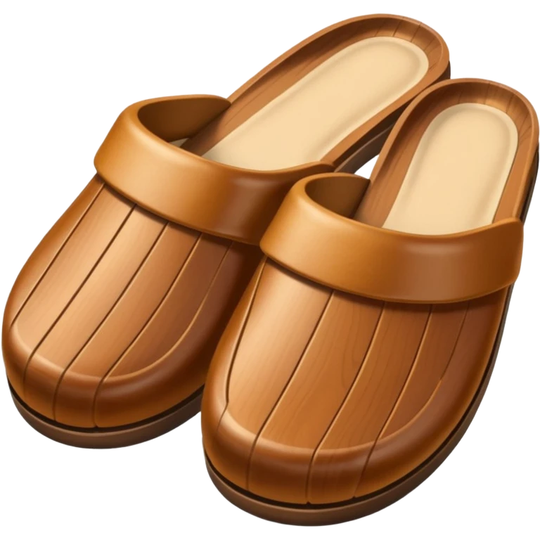 wooden slippers emoji