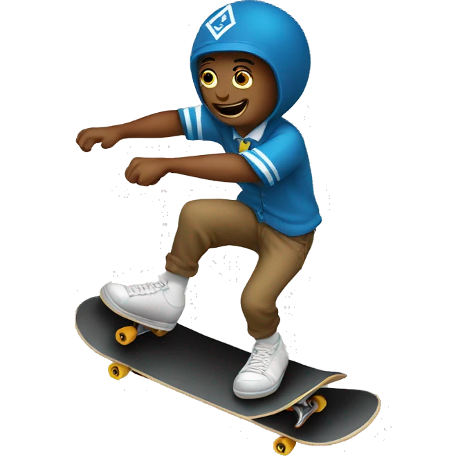Freemason skateboarding emoji