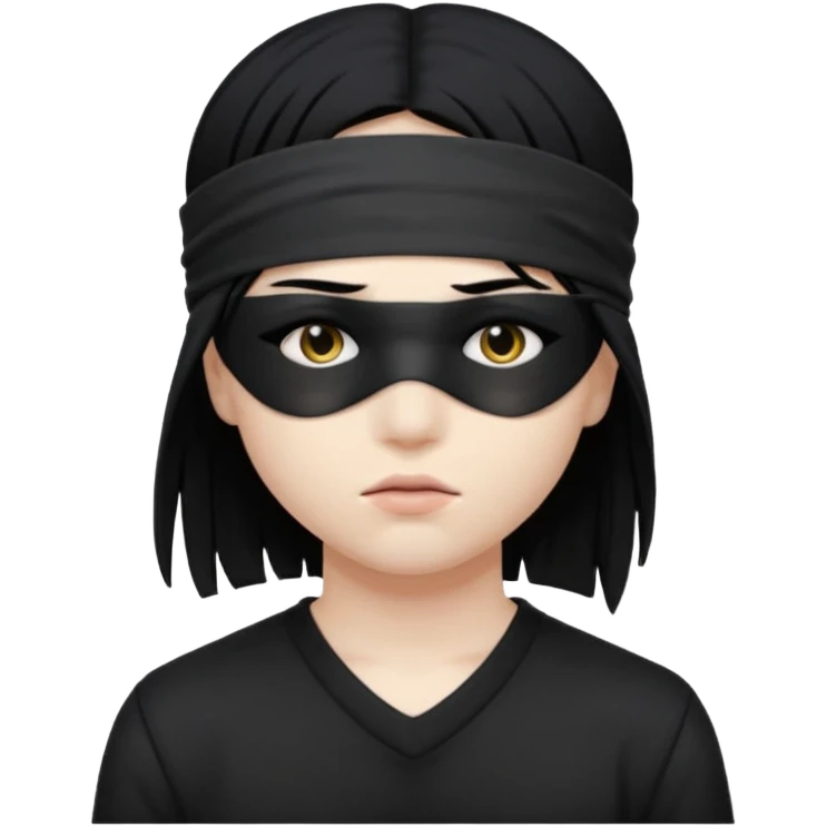 blindfolded emo emoji