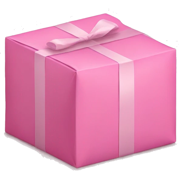 Pink packaging  emoji