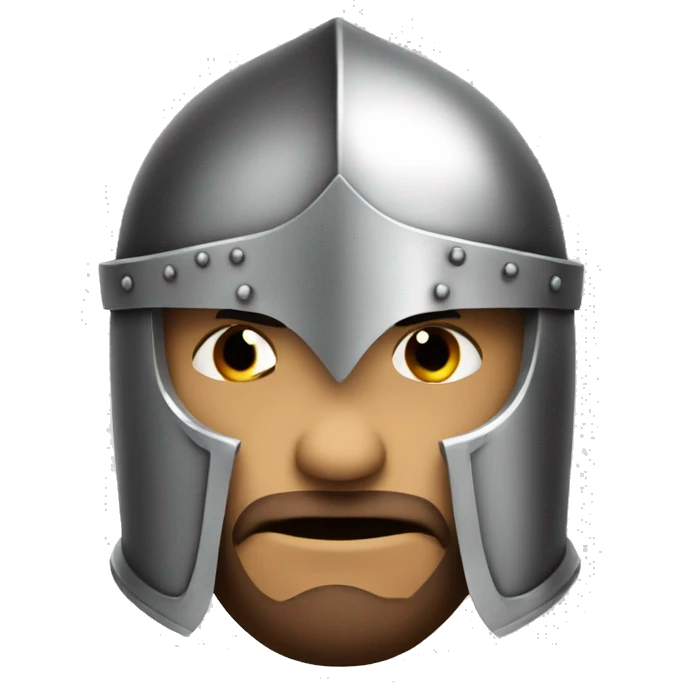 Knight with sword red emoji