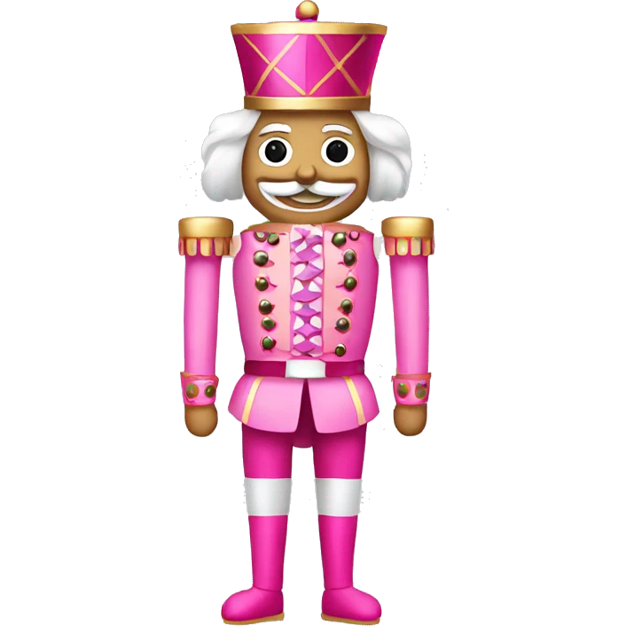 pink nutcracker  emoji