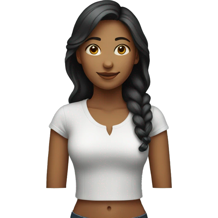 young woman tech emoji