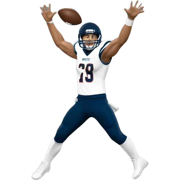 Brock Purdy throwing a touchdown emoji