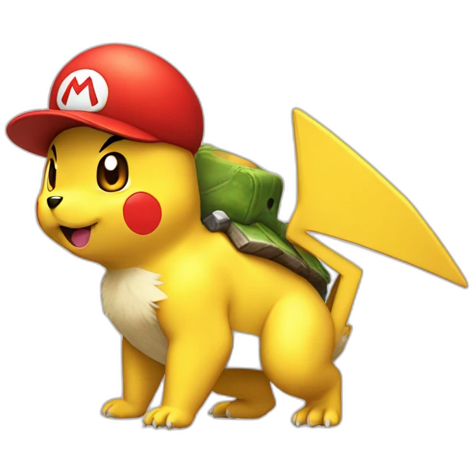 dinasaurs Pikachu Super Mario emoji