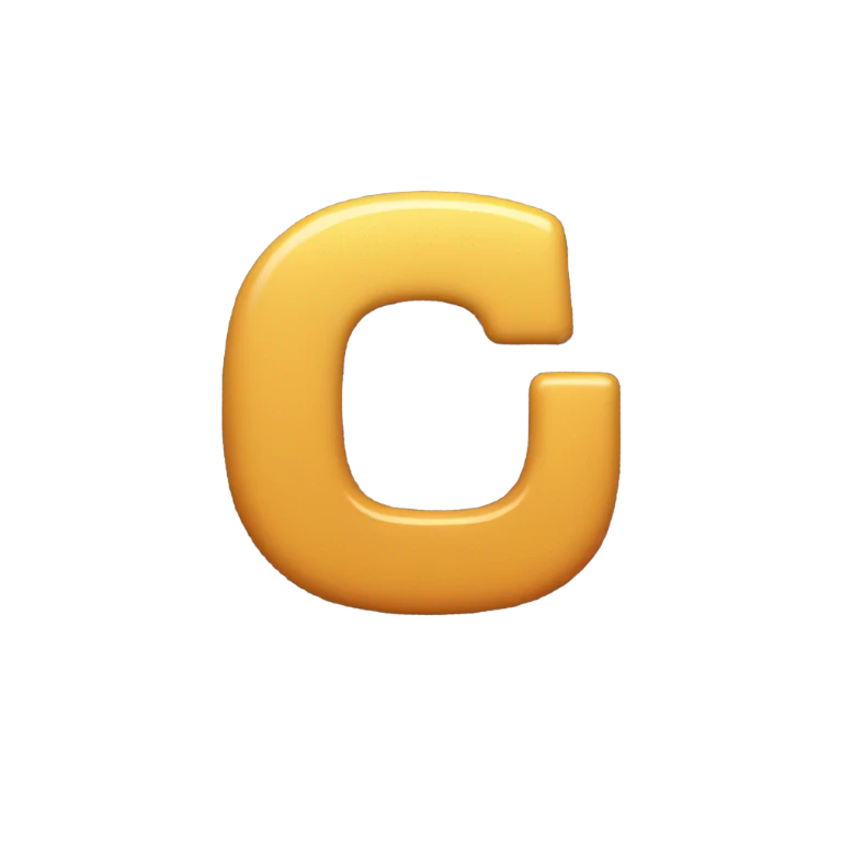 the letter U emoji