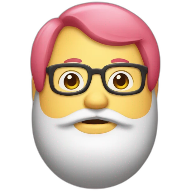 red-spectacles-fat-men-japanese-pinkhair emoji