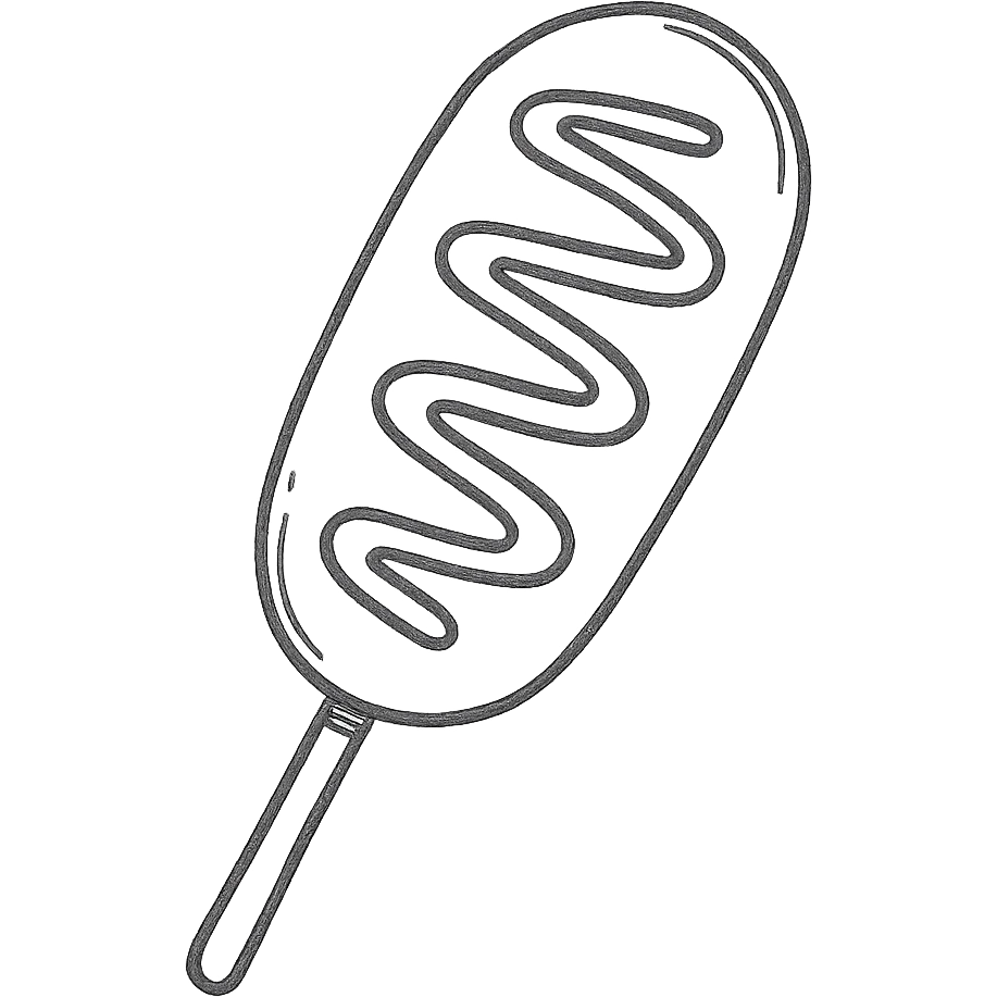 korean corn dog emoji