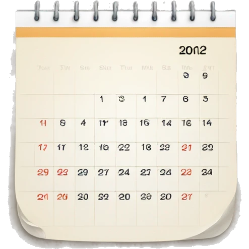 calendar emoji