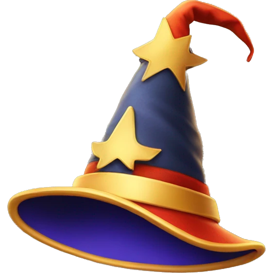 wizards hat emoji