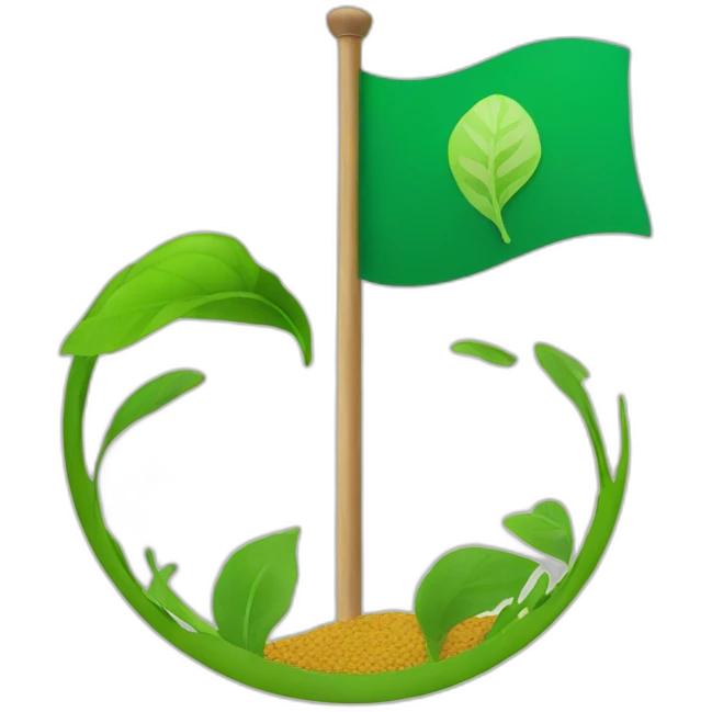sustainability flag emoji