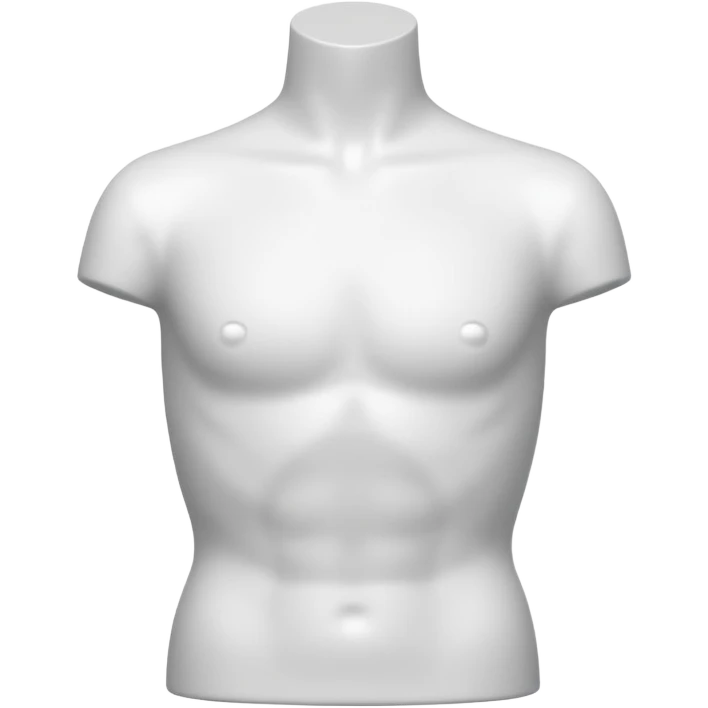 mannequin torso for male emoji
