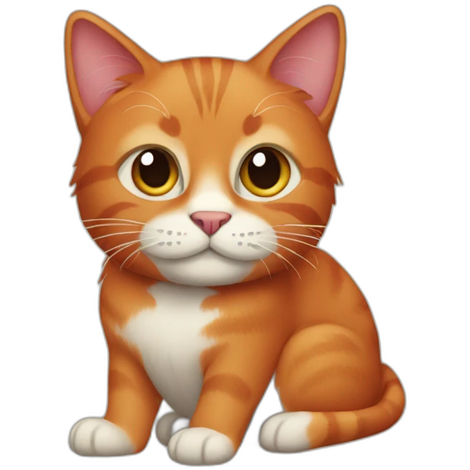 Red-cat emoji
