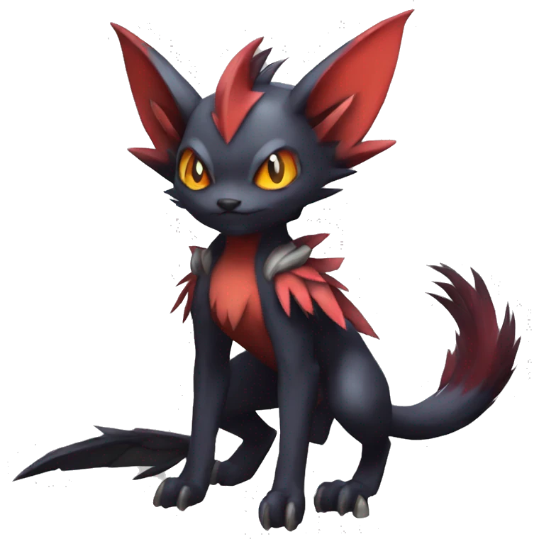 Noivern-Litten-Zorua full body emoji
