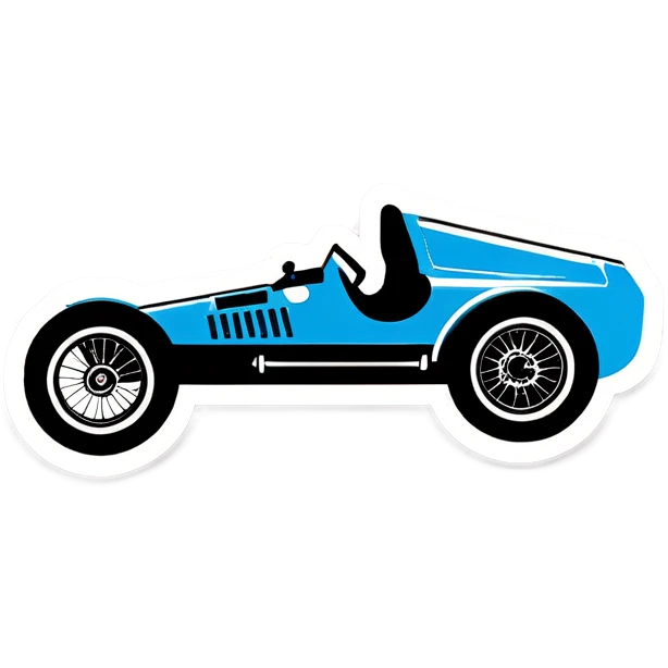 Ein Rennwagen  emoji