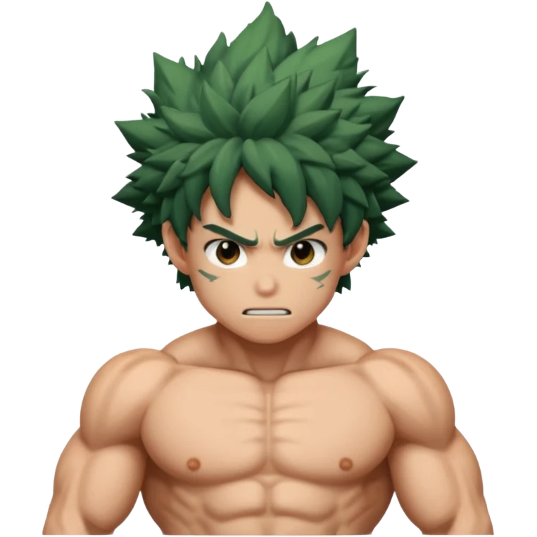 Deku natural smash emoji