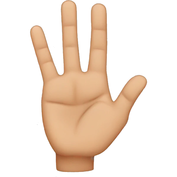 voting finger emoji