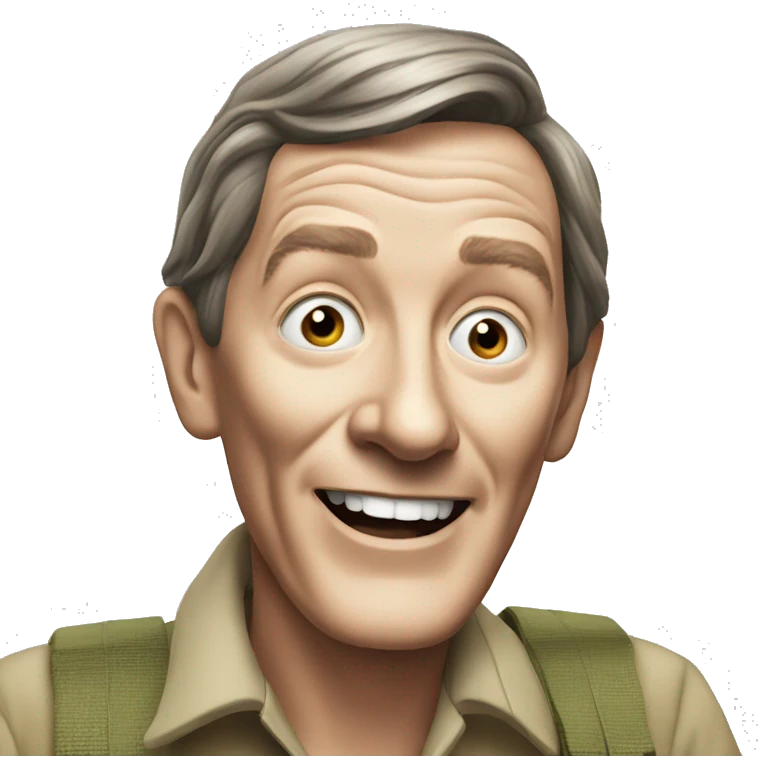 Kenneth Williams camping emoji