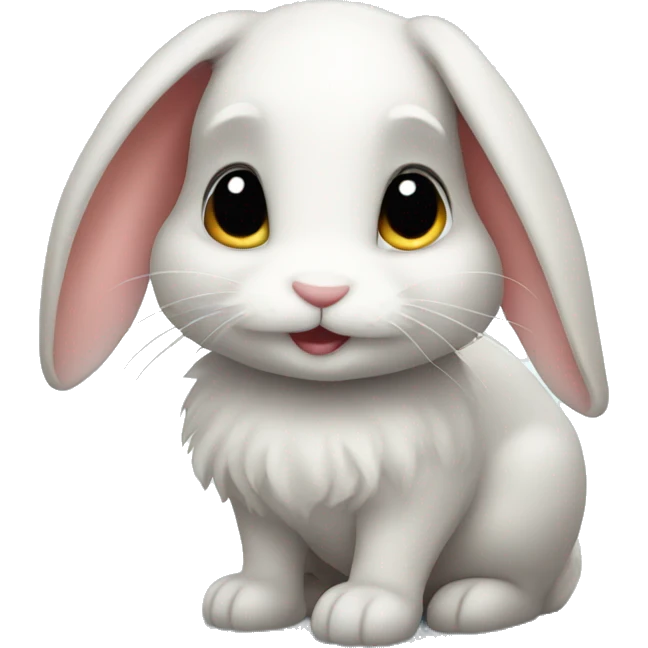 cute bunny emoji