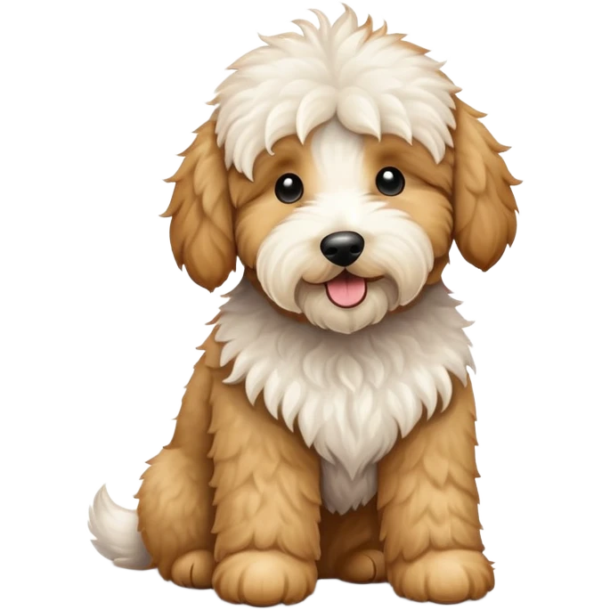 golden doodle  emoji
