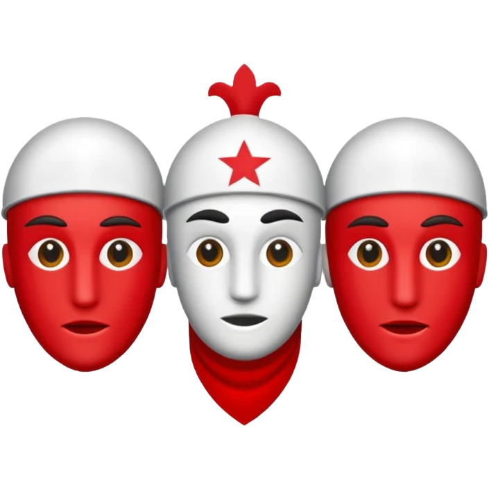 Crea la bandiera della Sardegna emoji