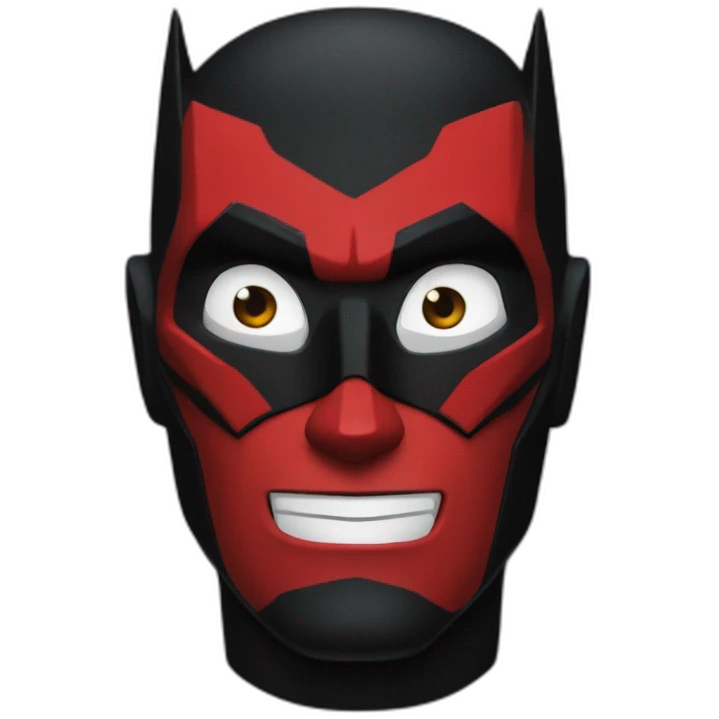 red Batman beyond emoji