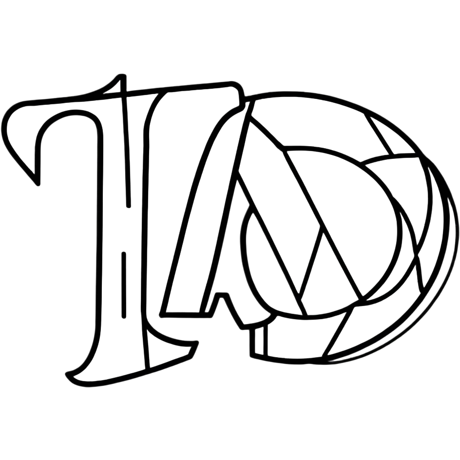 letters BLK in black color emoji